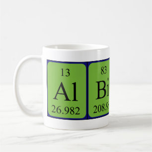 Albion periodic table name mug