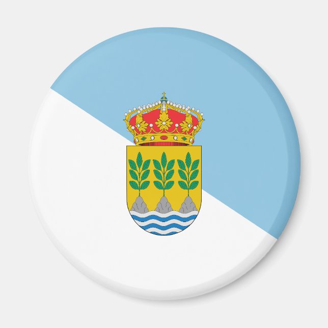Albox Spain, Spain flag Magnet (Front)