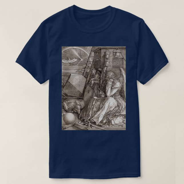 Albrecht Drer quotMelancholiaquot T-Shirt (Design Front)