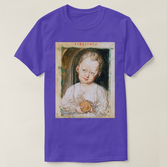 Albrecht Drer quotThe Christ Child Holding the Orb T-Shirt (Design Front)