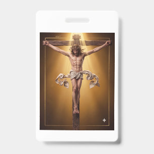 Albrecht Dürer 1505 Christ on the Cross badge ID Badge