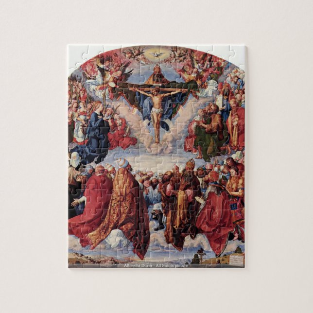 Albrecht Durer - All Saints picture Jigsaw Puzzle (Vertical)