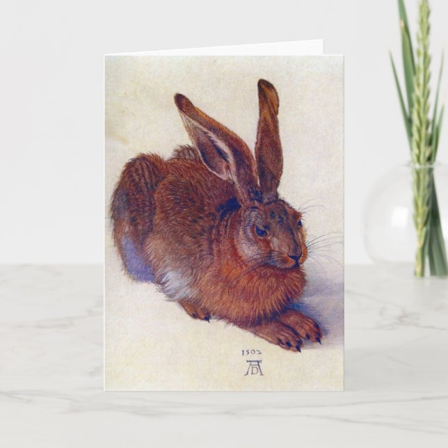 Albrecht Durer - Field Hare GC Card (Front)