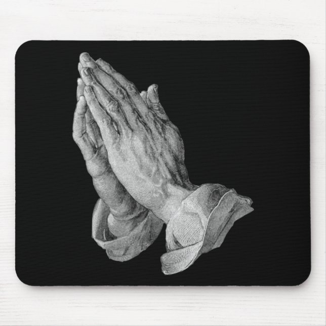 Albrecht Durer - Hands Praying Mouse Mat (Front)