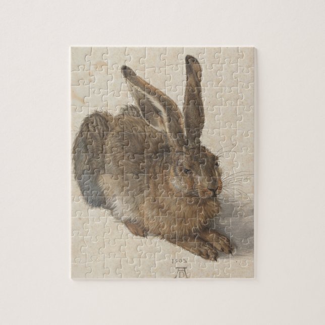Albrecht Dürer - Hare Jigsaw Puzzle (Vertical)
