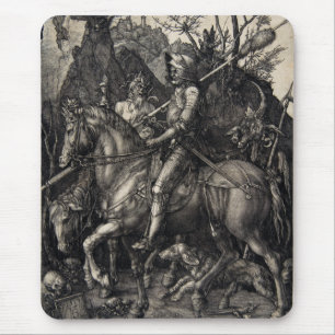 Albrecht Dürer Knight, Death and the Devil Mouse Mat