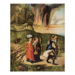 Albrecht Durer - Lot's Escape Poster
