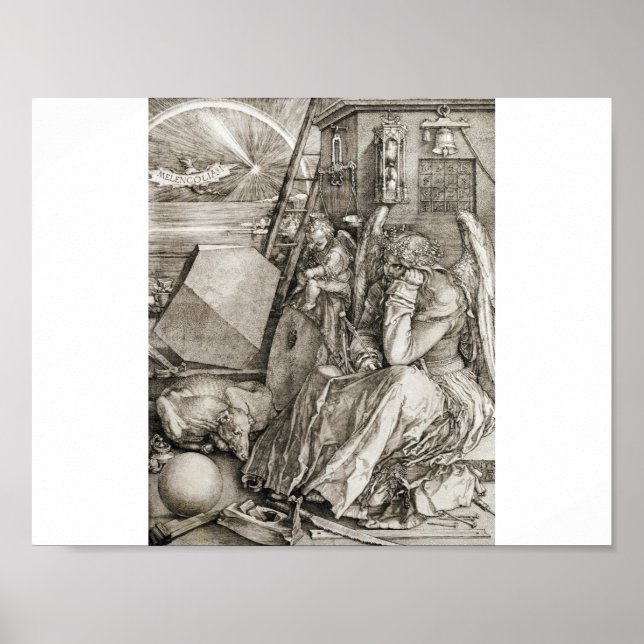 Albrecht Durer - Melancholia Poster (Front)