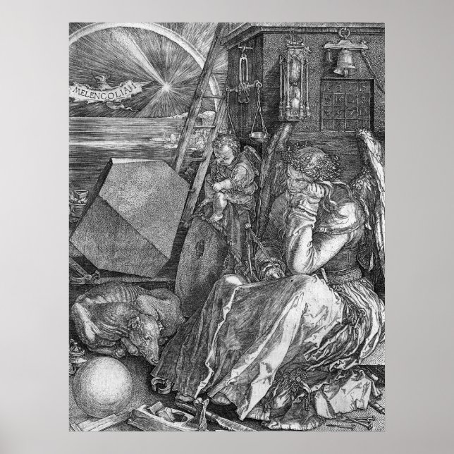 Albrecht Durer Melencolia I Poster (Front)