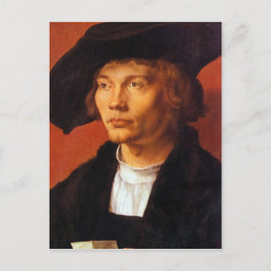 Albrecht Durer - Portrait of a young man 3 Postcard