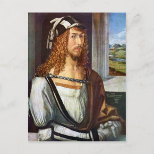 Albrecht Durer - Self Portrait Postcard