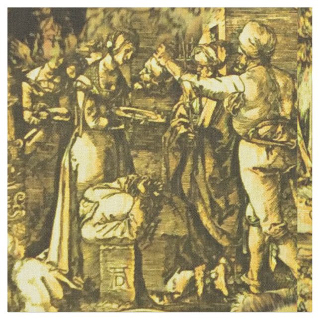 Albrecht Dürer Siena Fabric (Close Up)