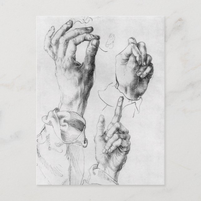 Albrecht Durer Sketch Postcard (Front)