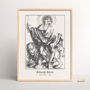 Albrecht Durer Sol Justitiae Art Engraving Renaiss Poster