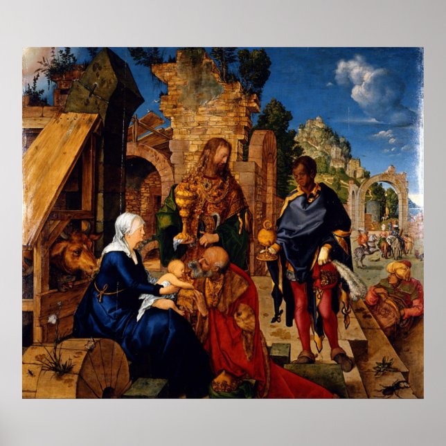Albrecht Durer The Adoration of the Magi Poster (Front)