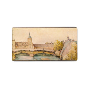 Albrecht Durer - The dry bar in Nuremberg Label