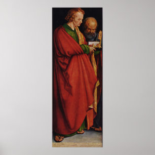 Albrecht Durer The Four Apostles Left Panel Poster
