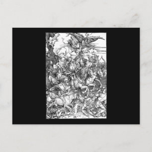 Albrecht Durer The Four Horsemen of the Apocalypse Postcard