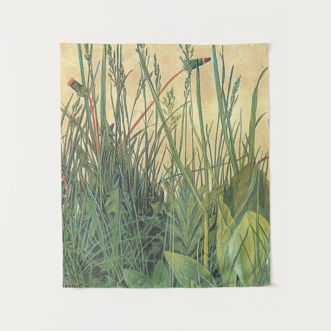 Albrecht Durer - The Large Piece Of Turf Tapestry (Front)
