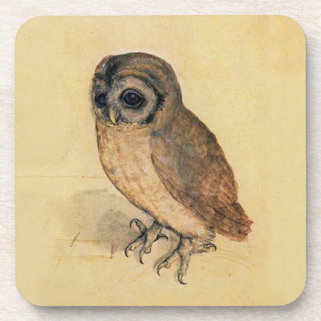 Albrecht Durer The Little Owl Coaster (Front)