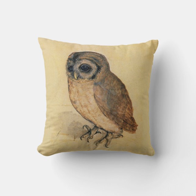 Albrecht Durer The Little Owl Cushion (Front)