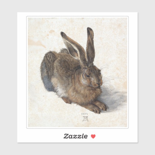 Albrecht Dürer, Young Hare, 1502 (Sheet)