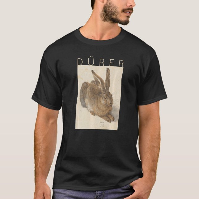Albrecht Dürer Young Hare Bunny Rabbit Easter T-Shirt (Front)