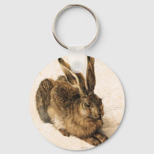 Albrecht Durer Young Hare Key Chain
