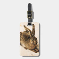 Albrecht Durer Young Hare Luggage Tag