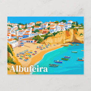 Albufeira Portugal Postcard