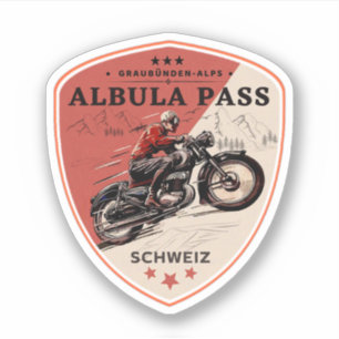 Albula pass swiss–alps motorcycle tour