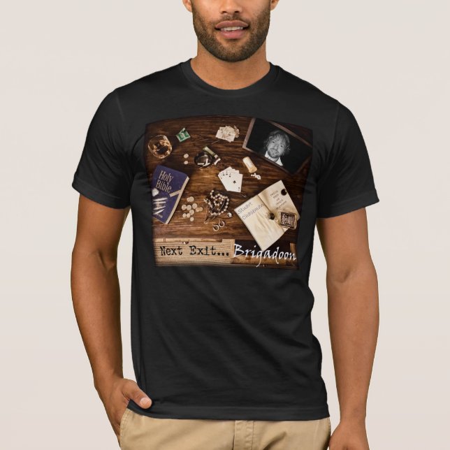 Album Cover Black T-Shirt (Front)