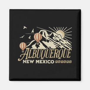 Albuquerque Air Balloon Festival New Mexico Fiesta Magnet