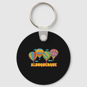 Albuquerque Balloon Festival New Mexico Fiesta  Key Ring