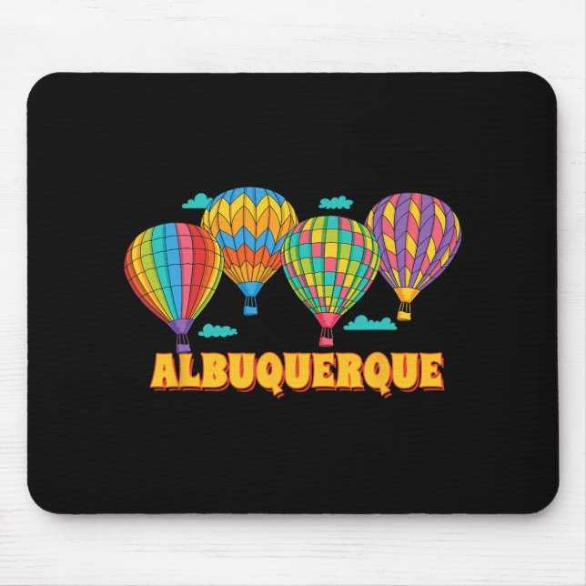 Albuquerque Balloon Festival New Mexico Fiesta  Mouse Mat (Front)