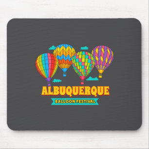 Albuquerque Balloon Festival New Mexico Fiesta Mouse Mat