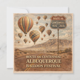 Albuquerque Balloon Festival Travel Stationery