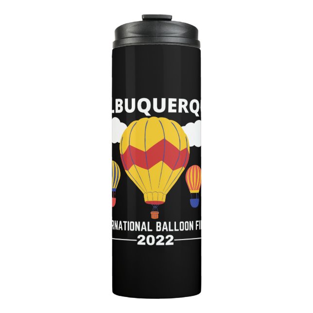 Albuquerque Balloon Fiesta 2022 Thermal Tumbler (Front)