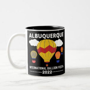 Albuquerque Balloon Fiesta 2022 Two-Tone Coffee Mug