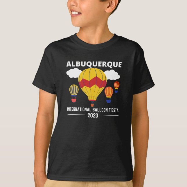 Albuquerque Balloon Fiesta 2023 T-Shirt (Front)