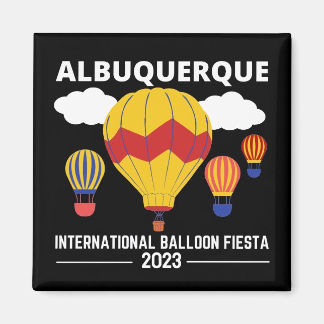 Albuquerque Balloon Fiesta 2023 T-Shirt Magnet (Front)