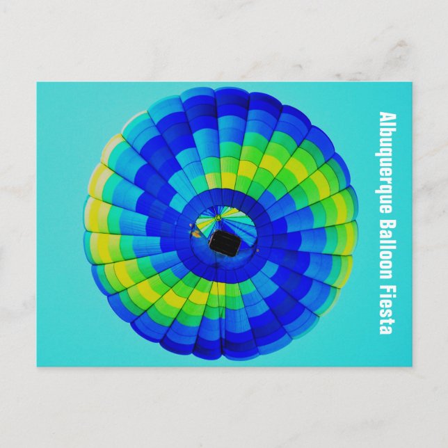 ALBUQUERQUE BALLOON FIESTA POSTCARD (Front)