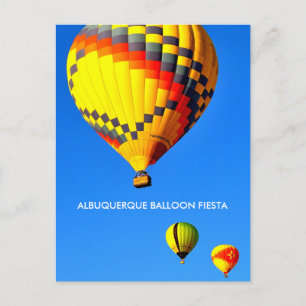 ALBUQUERQUE BALLOON FIESTA POSTCARD