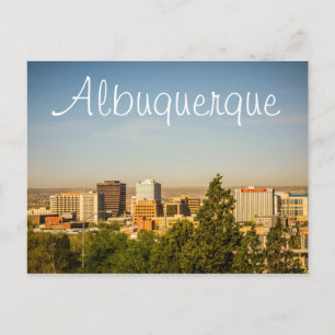 Albuquerque City in New Mexico Postcard