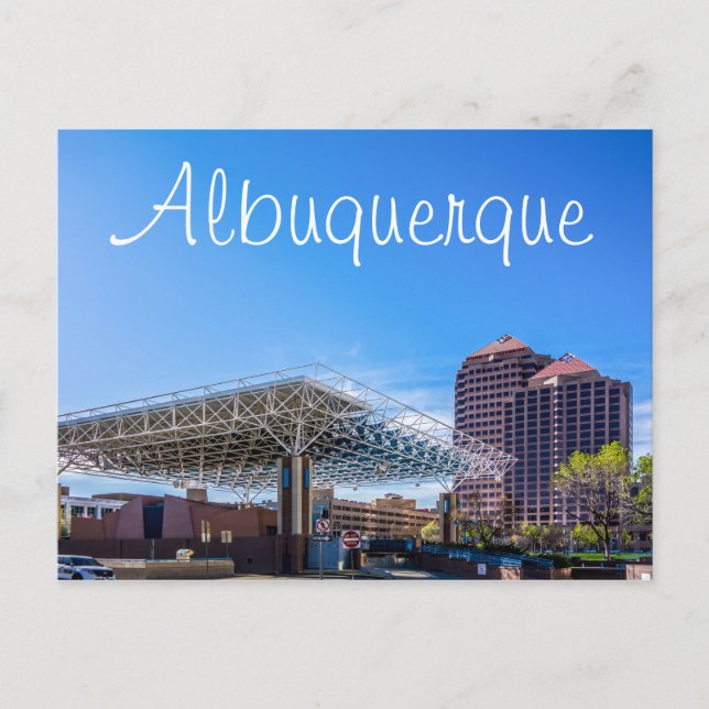 Albuquerque City in New Mexico Postcard (Front)