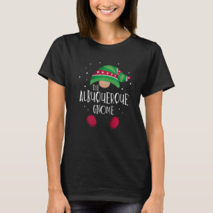 Albuquerque Gnome Family Matching Christmas Pajama T-Shirt