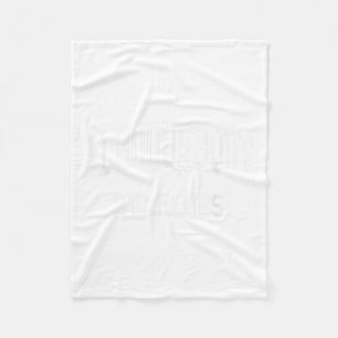 Albuquerque High School Hs Albuquerque Nm Retro Sp Fleece Blanket