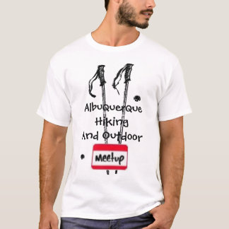 Albuquerque Hiking And Outdoor Meetup T-Shirt