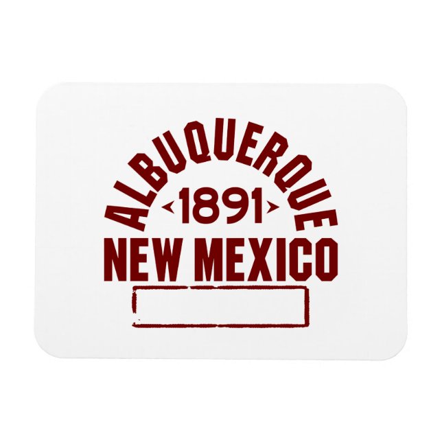 Albuquerque INC Magnet (Horizontal)