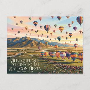 Albuquerque International Balloon Fiesta Postcard
